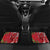 Personalised New Zealand Koru Pohutukawa Car Mats Meri Kirihimete Aroha for Christmas - Polynesian Pride