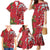 Personalised New Zealand Koru Pohutukawa Family Matching Mermaid Dress and Hawaiian Shirt Meri Kirihimete Aroha for Christmas - Polynesian Pride