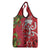 Personalised New Zealand Koru Pohutukawa Grocery Bag Meri Kirihimete Aroha for Christmas - Polynesian Pride