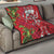 Personalised New Zealand Koru Pohutukawa Quilt Meri Kirihimete Aroha for Christmas - Polynesian Pride