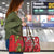 Personalised New Zealand Koru Pohutukawa Travel Bag Meri Kirihimete Aroha for Christmas - Polynesian Pride