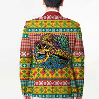 Hawaiian Pineapples Skull Blazer Mele Kalikimaka Palaka Quilt Pattern - Polynesian Pride