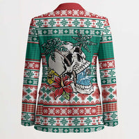 Hawaiian Skull Surfs Blazer Mele Kalikimaka Palaka Quilt Pattern - Polynesian Pride