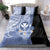 Aloha Vintage Hawaii Tribal Bedding Set Blue Style LT9 - Polynesian Pride