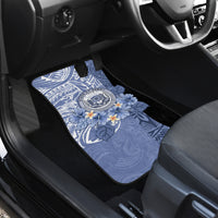 Aloha Vintage Hawaii Tribal Car Mats Blue Style LT9 - Polynesian Pride