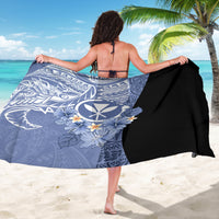 Aloha Vintage Hawaii Tribal Sarong Blue Style LT9 - Polynesian Pride