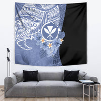 Aloha Vintage Hawaii Tribal Tapestry Blue Style LT9 - Polynesian Pride