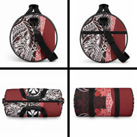 Aloha Vintage Hawaii Tribal Duffle Bag Red Style LT9 - Polynesian Pride