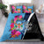 Bula Fiji Vintage Fijian Masi Pattern Bedding Set Blue Unique LT9 - Polynesian Pride