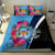 Bula Fiji Vintage Fijian Masi Pattern Bedding Set Blue Unique LT9 - Polynesian Pride