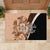 Bula Fiji Vintage Fijian Masi Pattern Rubber Doormat Peach Fuzz Unique LT9 - Polynesian Pride