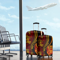 Vintage Tonga Malo E Lelei Ngatu Pattern Luggage Cover LT9 - Polynesian Pride