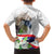 Philippines Eagle and Sampaguita Flowers Family Matching Long Sleeve Bodycon Dress and Hawaiian Shirt Polynesian Pattern
