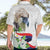 Philippines Eagle and Sampaguita Flowers Hawaiian Shirt Polynesian Pattern