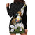 Philippines Eagle with Coat Of Arm Hoodie Dress Simple Sampaguita Jasmine