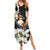 Philippines Eagle with Coat Of Arm Summer Maxi Dress Simple Sampaguita Jasmine