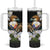 Philippines Eagle with Coat Of Arm Tumbler With Handle Simple Sampaguita Jasmine LT9