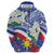 Philippines Flag Hoodie Sampaguita Jasmine with Polynesian Tribal