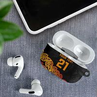 New Zealand Rugby Pacific Custom AirPods Case Rangatira Maori Kowhaiwhai Pattern - Polynesian Pride