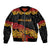 New Zealand Rugby Pacific Custom Bomber Jacket Rangatira Maori Kowhaiwhai Pattern