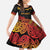 New Zealand Rugby Pacific Custom Family Matching Mermaid Dress and Hawaiian Shirt Rangatira Maori Kowhaiwhai Pattern