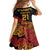 New Zealand Rugby Pacific Custom Family Matching Mermaid Dress and Hawaiian Shirt Rangatira Maori Kowhaiwhai Pattern