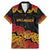 New Zealand Rugby Pacific Custom Family Matching Mermaid Dress and Hawaiian Shirt Rangatira Maori Kowhaiwhai Pattern