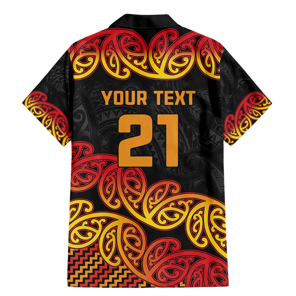 New Zealand Rugby Pacific Custom Family Matching Mermaid Dress and Hawaiian Shirt Rangatira Maori Kowhaiwhai Pattern LT9 - Polynesian Pride