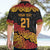 New Zealand Rugby Pacific Custom Hawaiian Shirt Rangatira Maori Kowhaiwhai Pattern