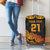 New Zealand Rugby Pacific Custom Luggage Cover Rangatira Maori Kowhaiwhai Pattern