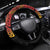 New Zealand Rugby Pacific Steering Wheel Cover Rangatira Maori Kowhaiwhai Pattern