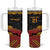 New Zealand Rugby Pacific Custom Tumbler With Handle Rangatira Maori Kowhaiwhai Pattern