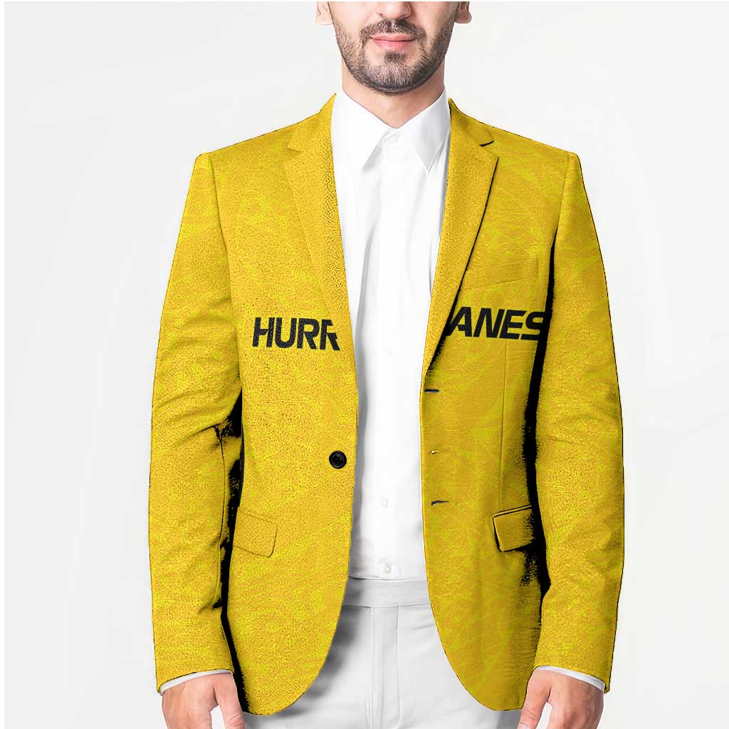 New Zealand Rugby Pacific Custom Blazer Hau Awhiowhio Maori Tribal Tattoo - Polynesian Pride