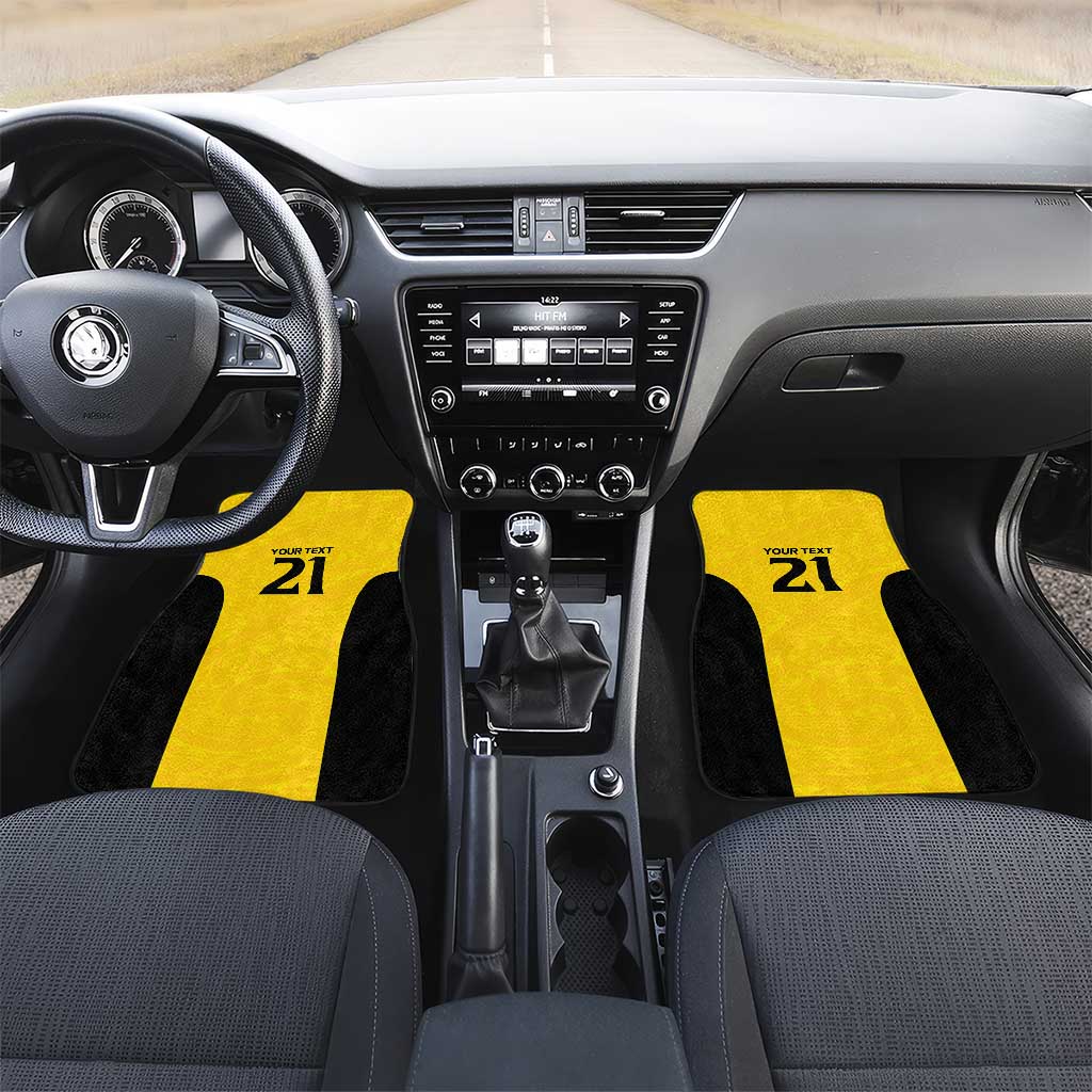 New Zealand Rugby Pacific Custom Car Mats Hau Awhiowhio Maori Tribal Tattoo