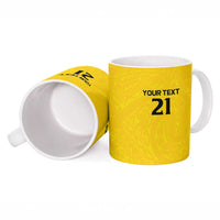 New Zealand Rugby Pacific Custom Ceramic Mug Hau Awhiowhio Maori Tribal Tattoo - Polynesian Pride