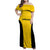 New Zealand Rugby Pacific Custom Family Matching Off Shoulder Maxi Dress and Hawaiian Shirt Hau Awhiowhio Maori Tribal Tattoo