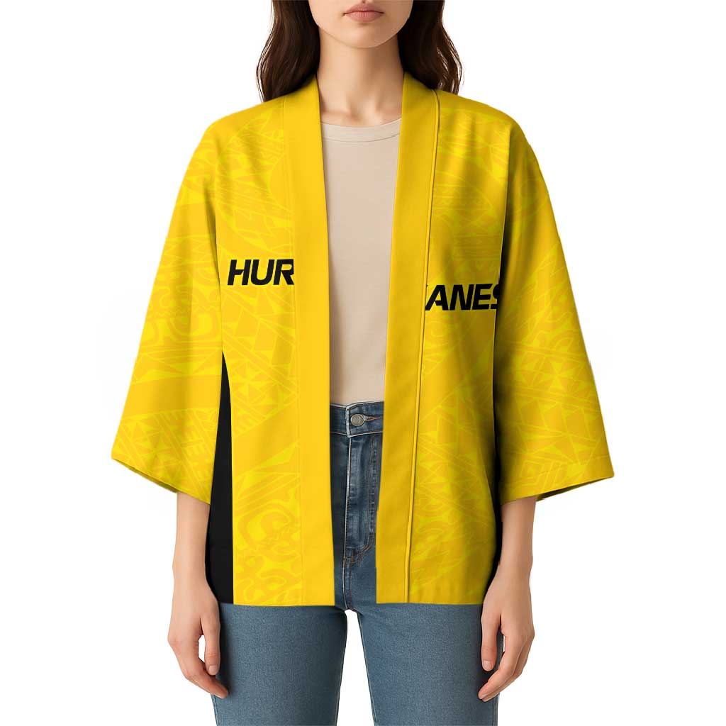 New Zealand Rugby Pacific Custom Kimono Hau Awhiowhio Maori Tribal Tattoo - Polynesian Pride