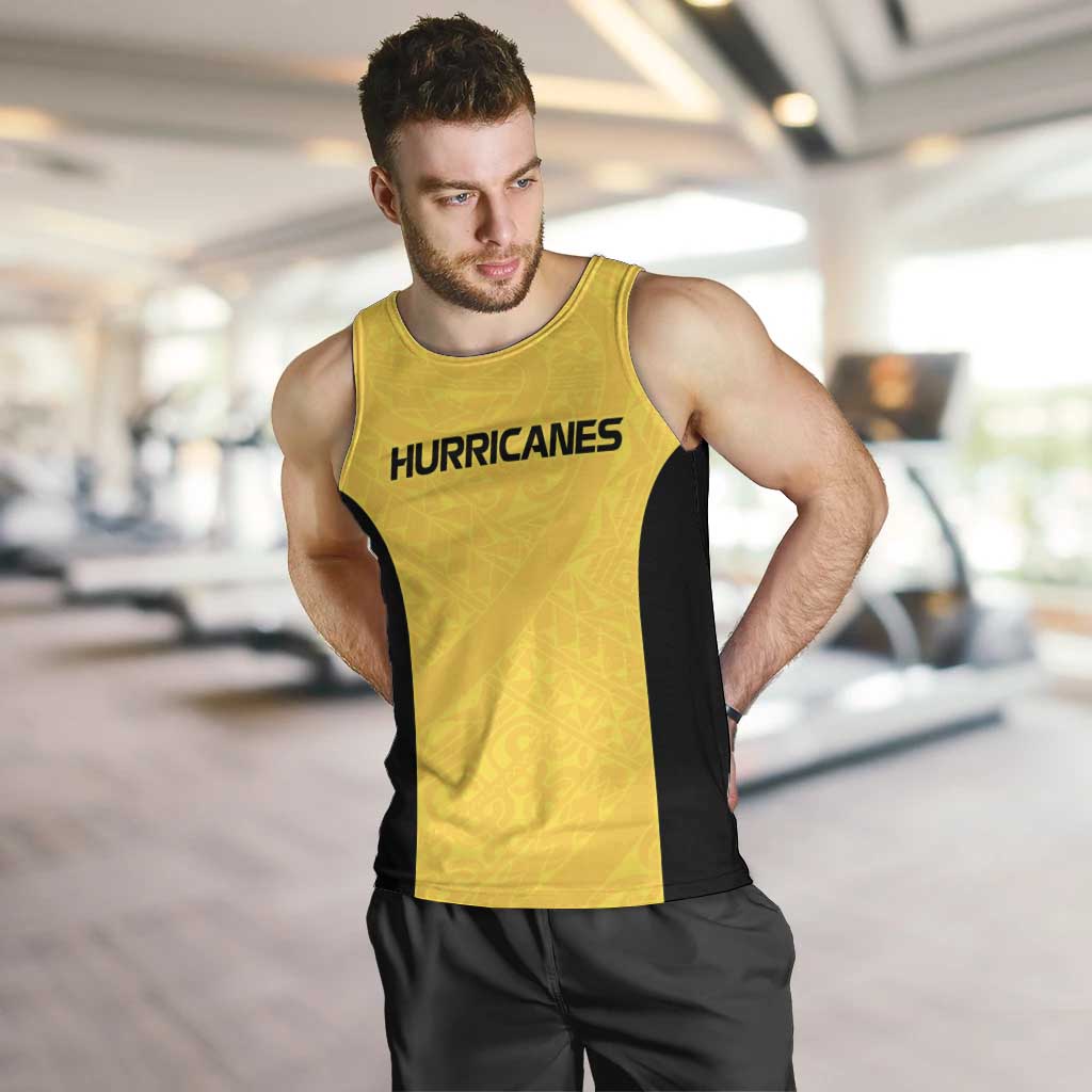 New Zealand Rugby Pacific Custom Men Tank Top Hau Awhiowhio Maori Tribal Tattoo