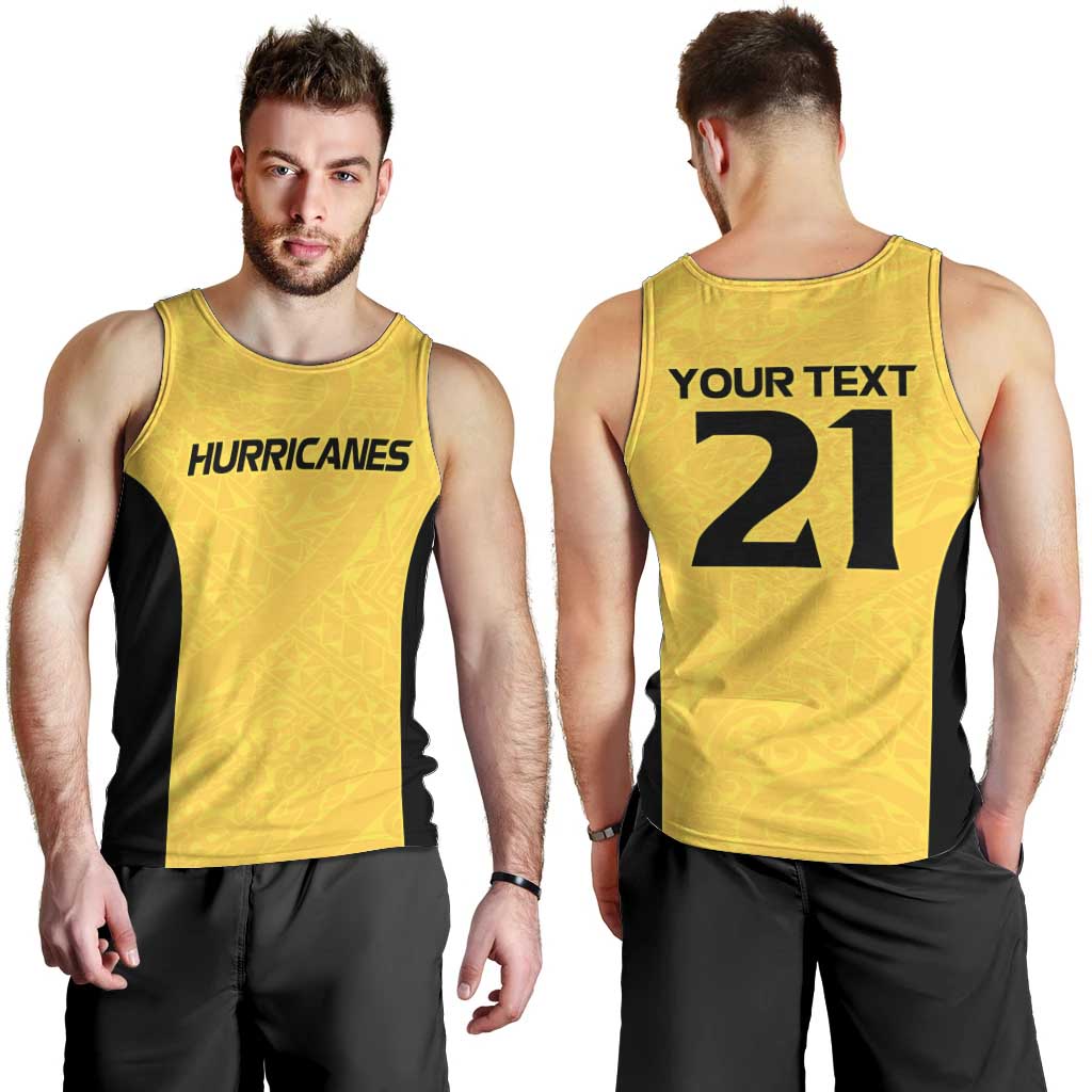 New Zealand Rugby Pacific Custom Men Tank Top Hau Awhiowhio Maori Tribal Tattoo LT9 - Polynesian Pride
