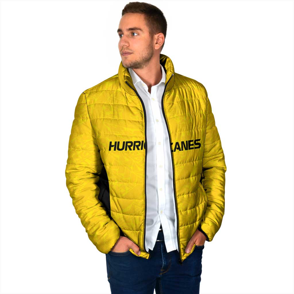 New Zealand Rugby Pacific Custom Padded Jacket Hau Awhiowhio Maori Tribal Tattoo - Polynesian Pride