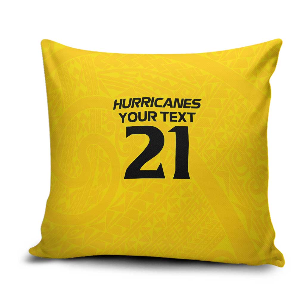 New Zealand Rugby Pacific Custom Pillow Cover Hau Awhiowhio Maori Tribal Tattoo - Polynesian Pride