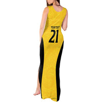 New Zealand Rugby Pacific Custom Tank Maxi Dress Hau Awhiowhio Maori Tribal Tattoo