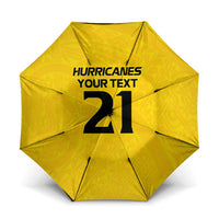 New Zealand Rugby Pacific Custom Umbrella Hau Awhiowhio Maori Tribal Tattoo - Polynesian Pride