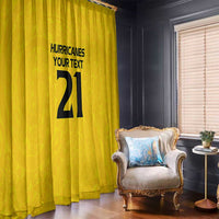 New Zealand Rugby Pacific Custom Window Curtain Hau Awhiowhio Maori Tribal Tattoo