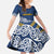 New Zealand Rugby Pacific Custom Family Matching Mermaid Dress and Hawaiian Shirt Kahupeka Maori Kowhaiwhai Pattern