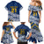 New Zealand Rugby Pacific Custom Family Matching Mermaid Dress and Hawaiian Shirt Kahupeka Maori Kowhaiwhai Pattern
