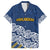 New Zealand Rugby Pacific Custom Family Matching Tank Maxi Dress and Hawaiian Shirt Kahupeka Maori Kowhaiwhai Pattern