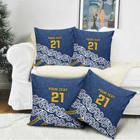 New Zealand Rugby Pacific Custom Pillow Cover Kahupeka Maori Kowhaiwhai Pattern - Polynesian Pride