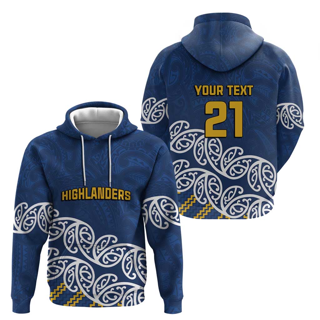 New Zealand Rugby Pacific Custom Zip Hoodie Kahupeka Maori Kowhaiwhai Pattern