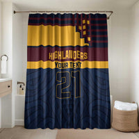 New Zealand Rugby Pacific Custom Bathroom Set Kahupeka Retro 2025 Taniko Motif - Polynesian Pride